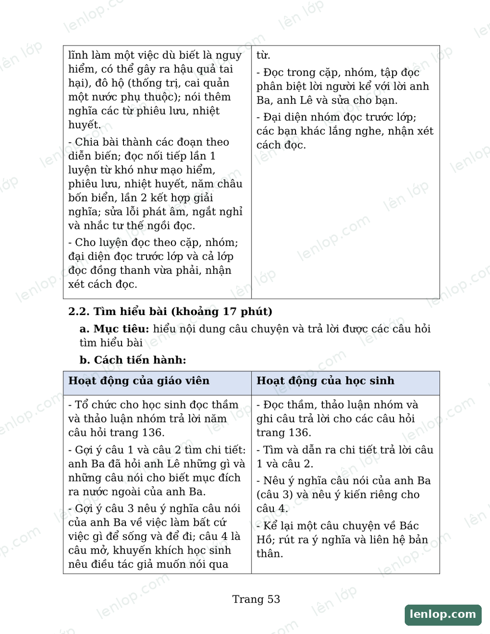 Bay cùng ước mơ, Giáo án, trang xem trước. Bản có dấu bản quyền lenlop.