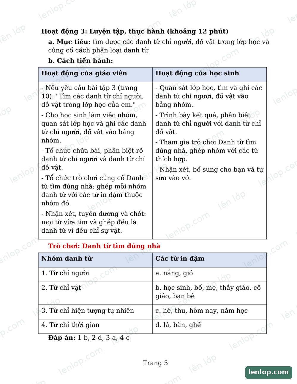 Bài 1: Điều kì diệu, Giáo án tích hợp AI, trang xem trước. Bản có dấu bản quyền lenlop.