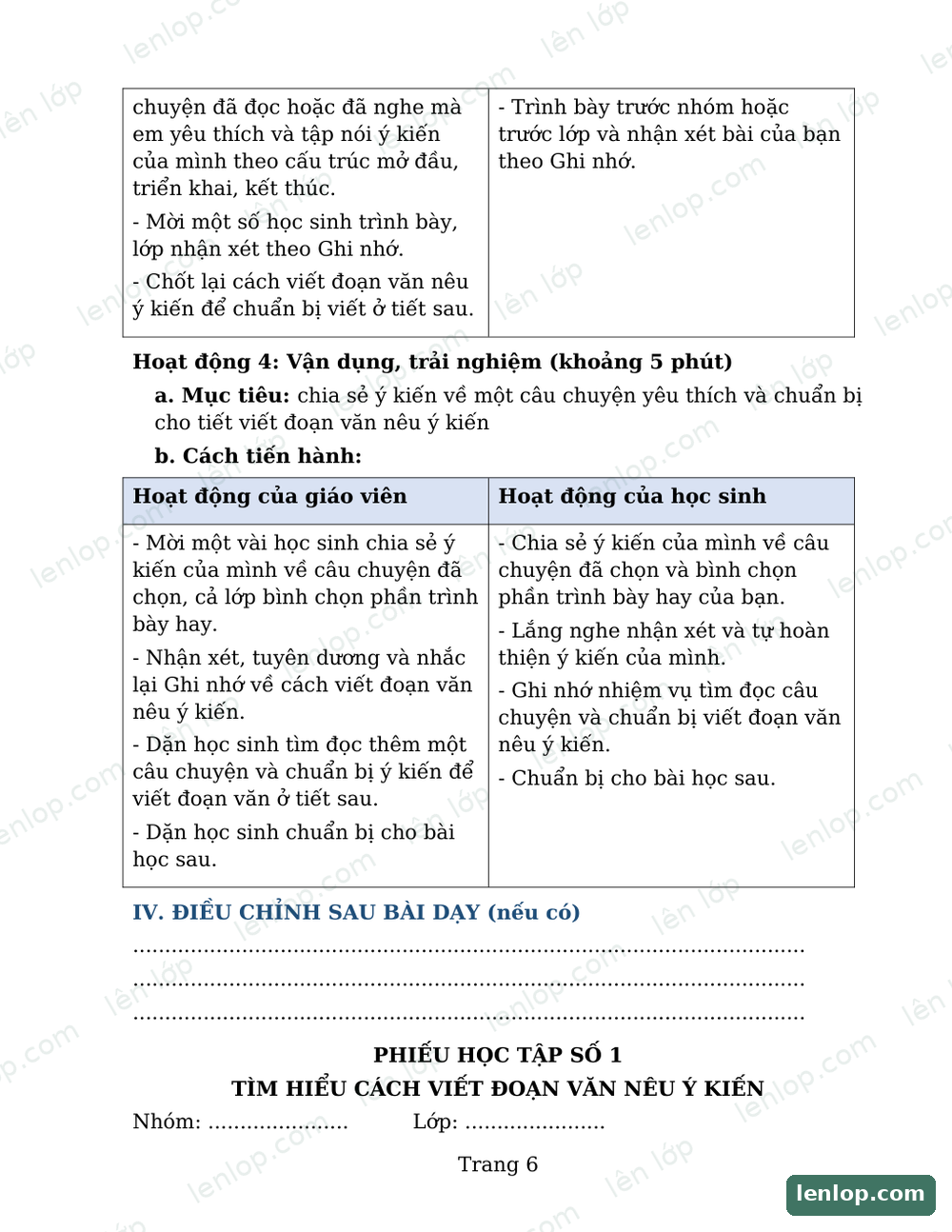 Bài 2: Thi nhạc, Giáo án tích hợp AI, trang xem trước. Bản có dấu bản quyền lenlop.