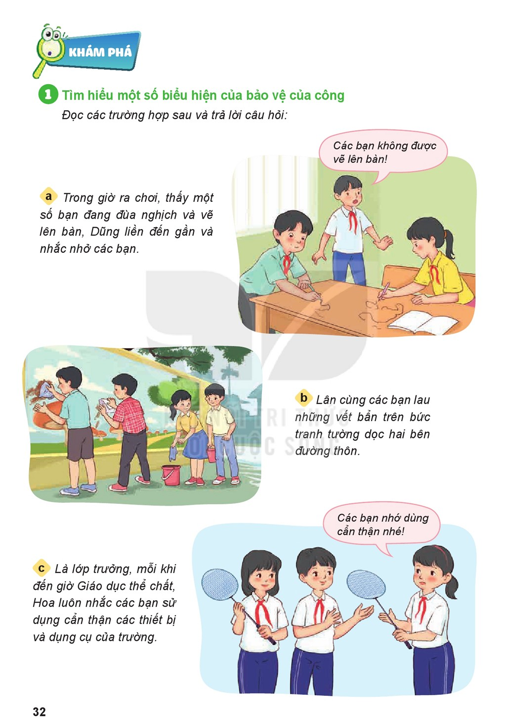 Trang sách giáo khoa 31-34