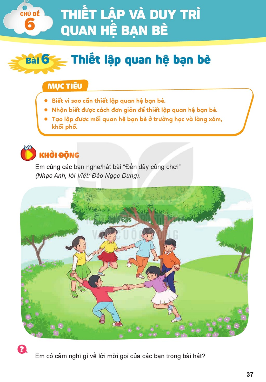 Xem trước Bài 6: Thiết lập quan hệ bạn bè