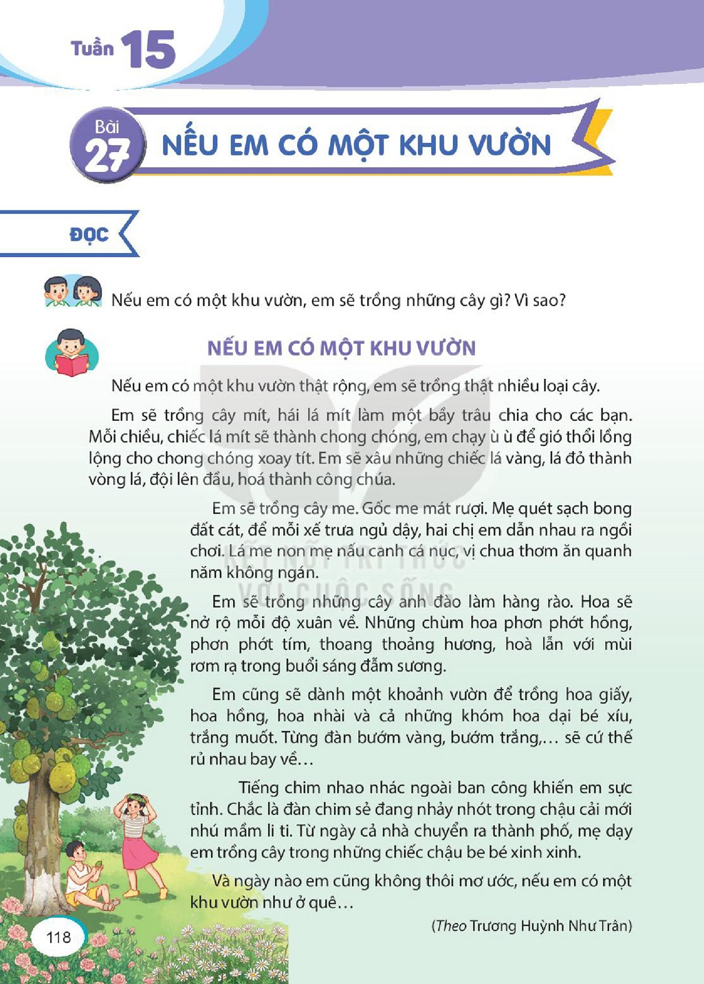 Xem trước Bài 27: Nếu em có một khu vườn