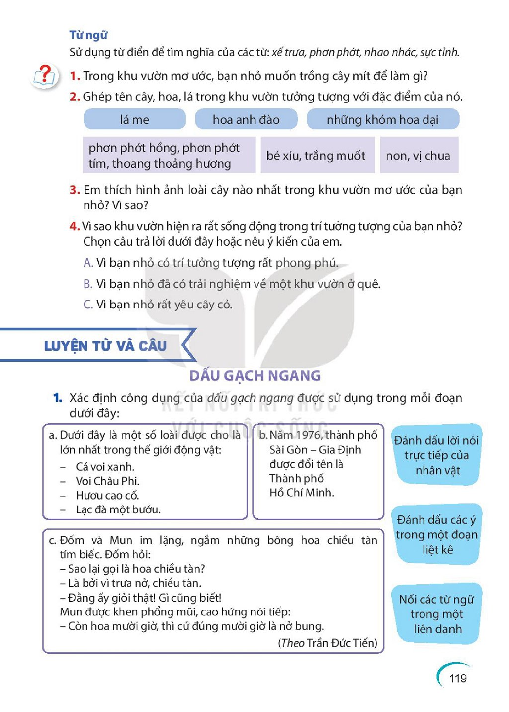 Trang sách giáo khoa 118-119