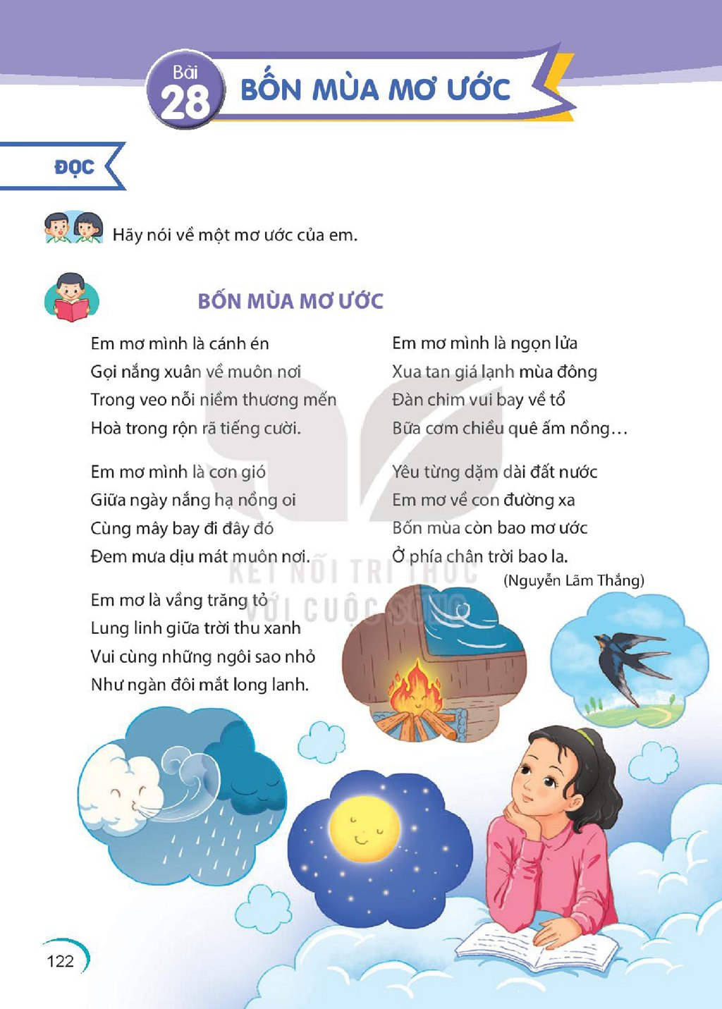 Xem trước Bài 28: Bốn mùa mơ ước